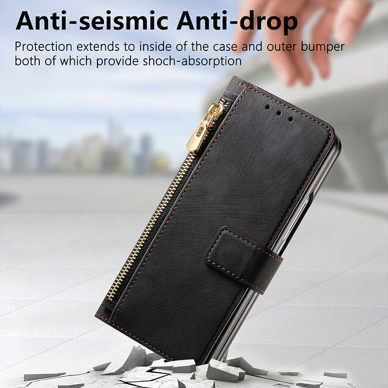Abnehmbare magnetische Brieftasche Telefonhülle