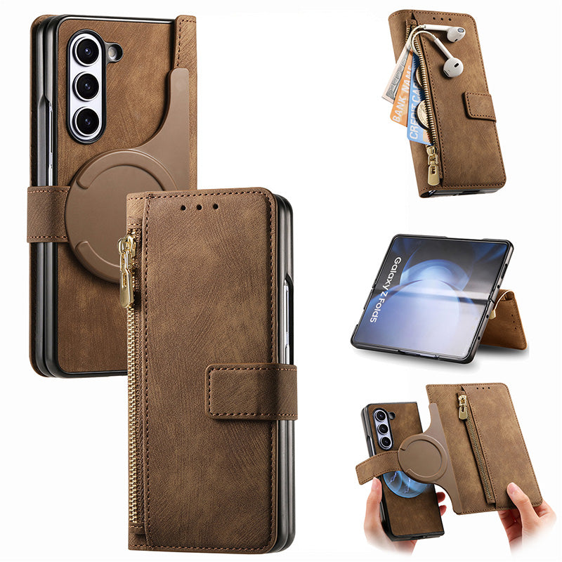 Abnehmbare magnetische Brieftasche Telefonhülle