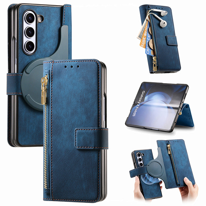 Abnehmbare magnetische Brieftasche Telefonhülle